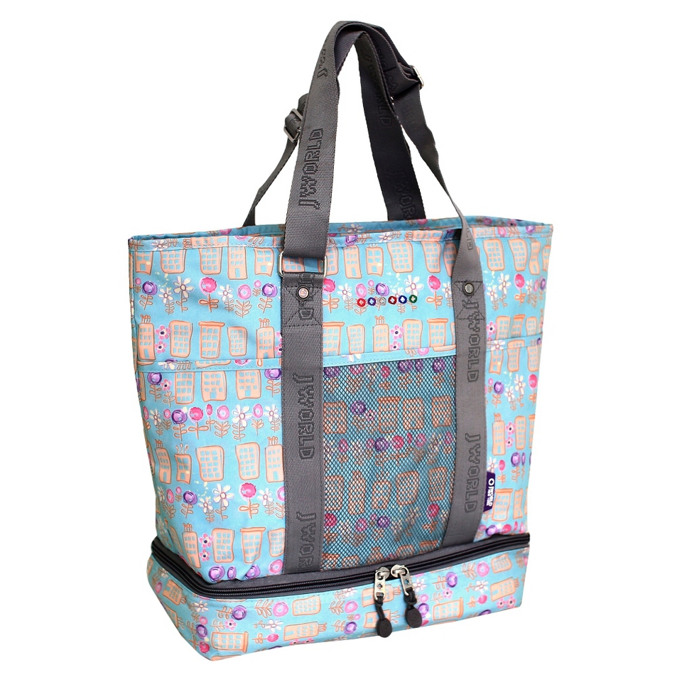 JWorld Elaine Tote with Lunch Compartment, Urban