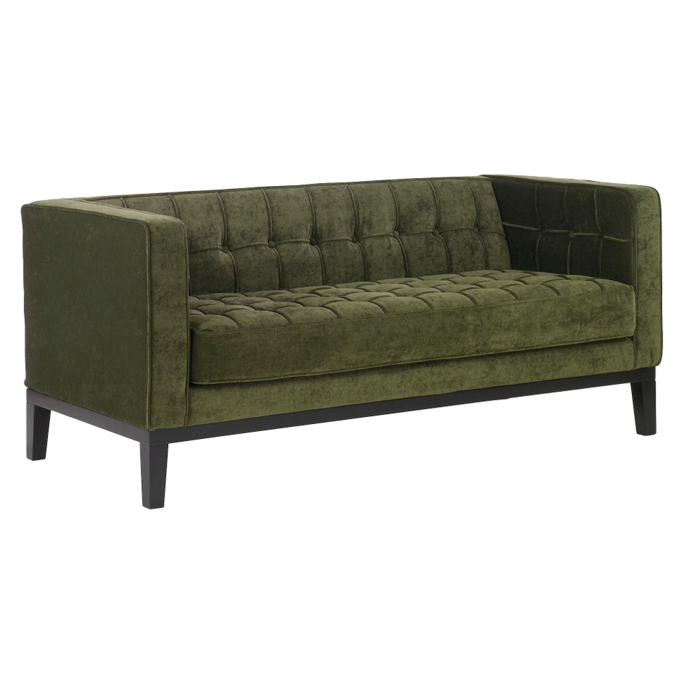 Loveseat Armen Living Roxbury Loveseat   Green