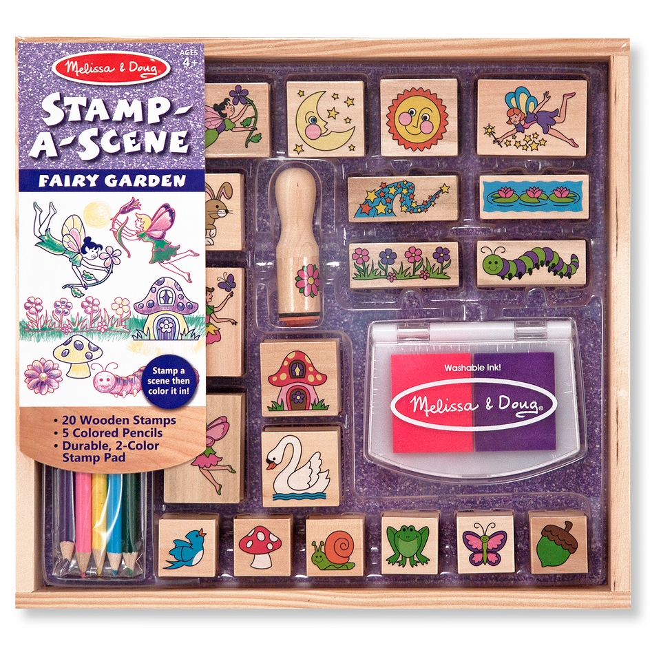 Melissa & Doug Stamp a Scene Fairy Garden