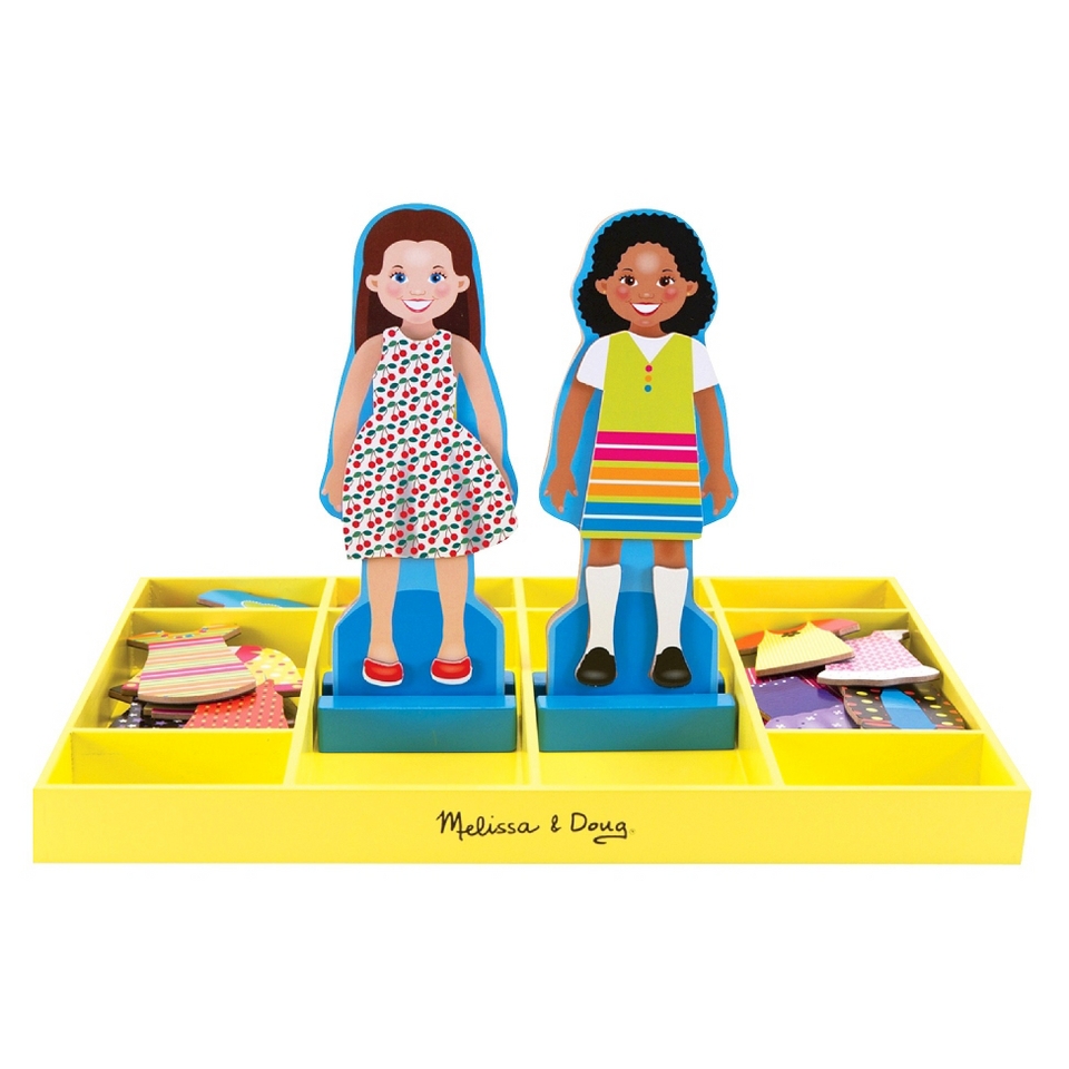 Melissa & Doug Chloe & Zoe   Magnetic Dress Up