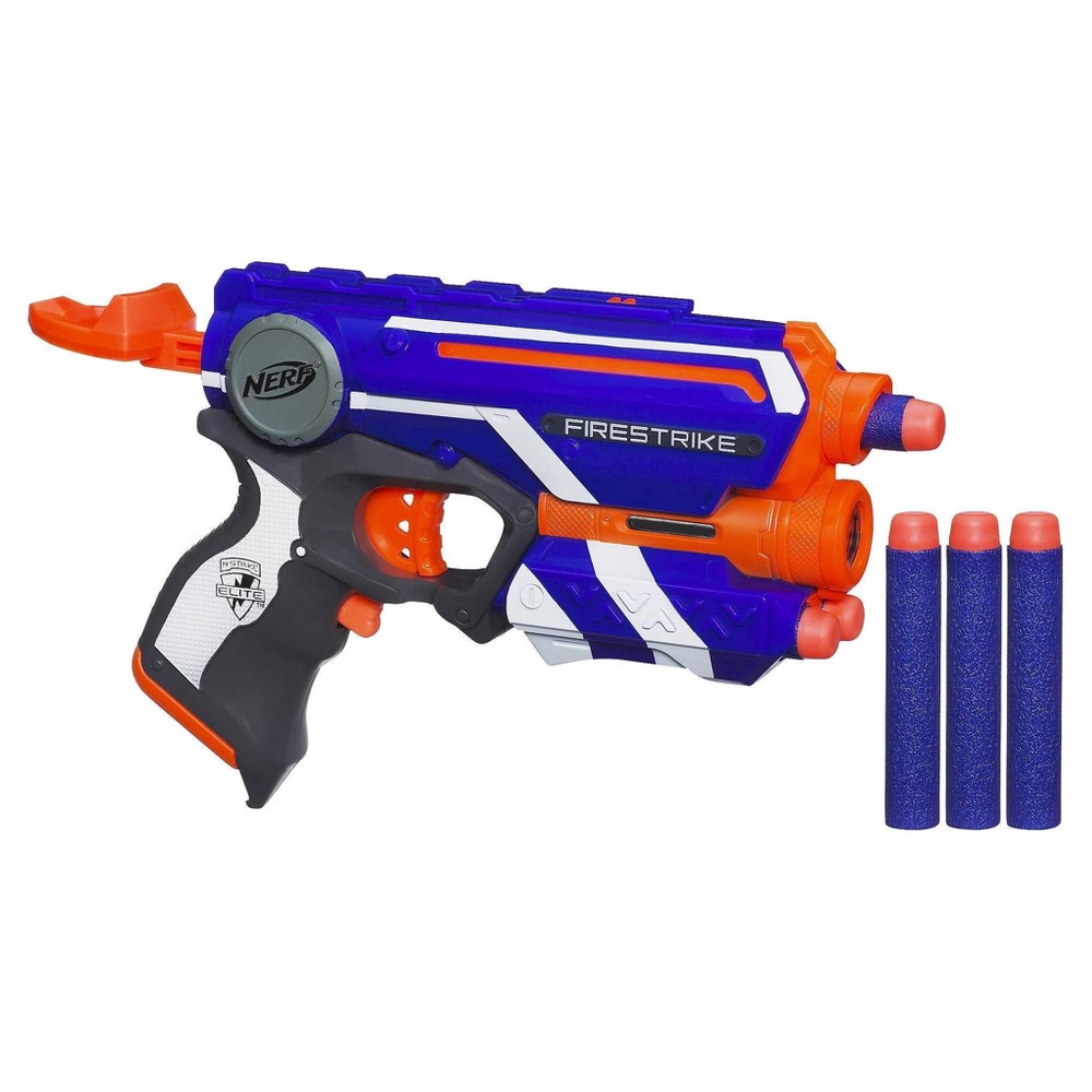 UPC 653569720614 product image for Nerf N-Strike Elite Firestrike Blaster (Double Your Darts) | upcitemdb.com