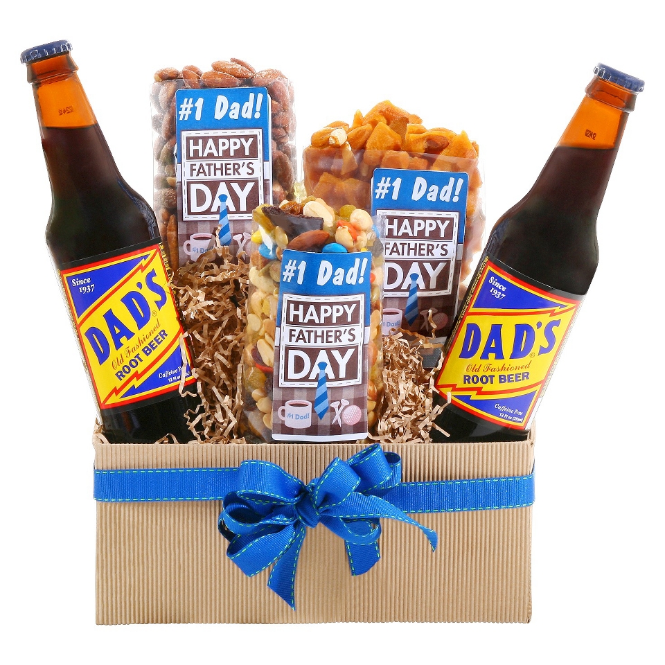 #1 Dad Fresh Fruit & Snack Gift