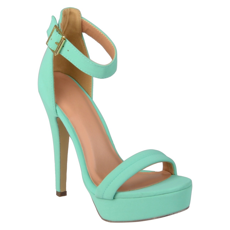 Womens Journee Collection Stilettos   Mint 9