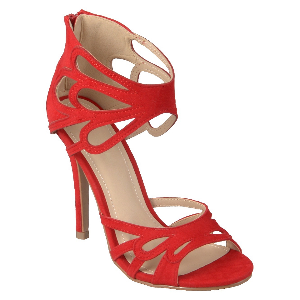 Womens Journee Collection Stilettos   Red 10