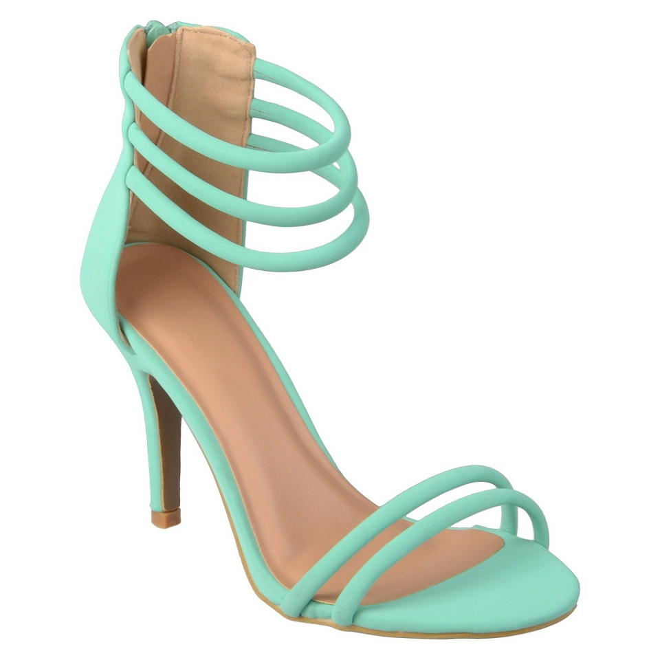 Womens Journee Collection Sandals   Mint 10