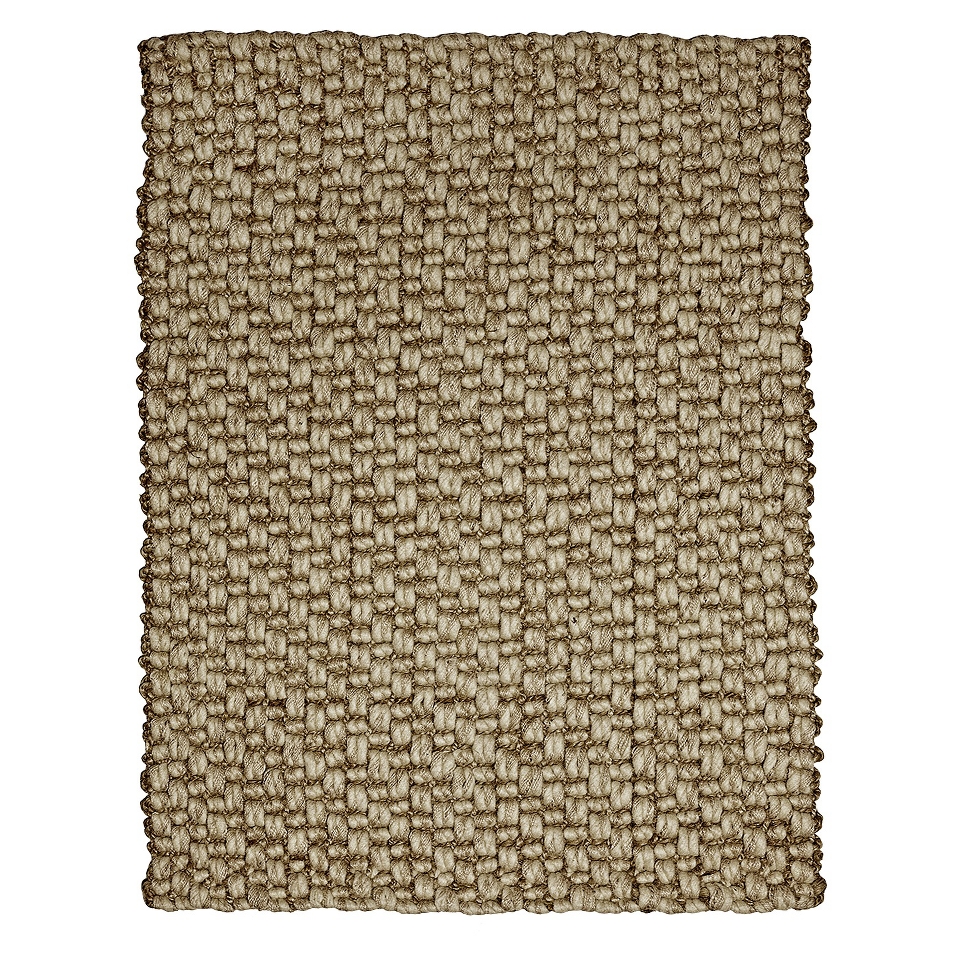 Jute/Wool Area Rug   Gray (5x8)