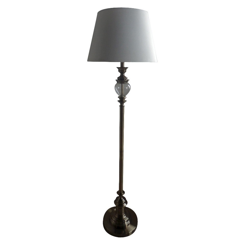 Fangio Floor Lamp   Brass