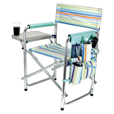 Picnic Time Sports Chair St. Tropez Collection