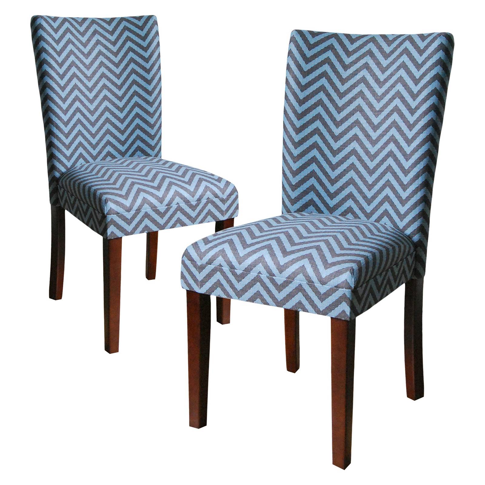 Parsons Pattern Dining Chair Wood (Set of 2) - HomePop | eBay