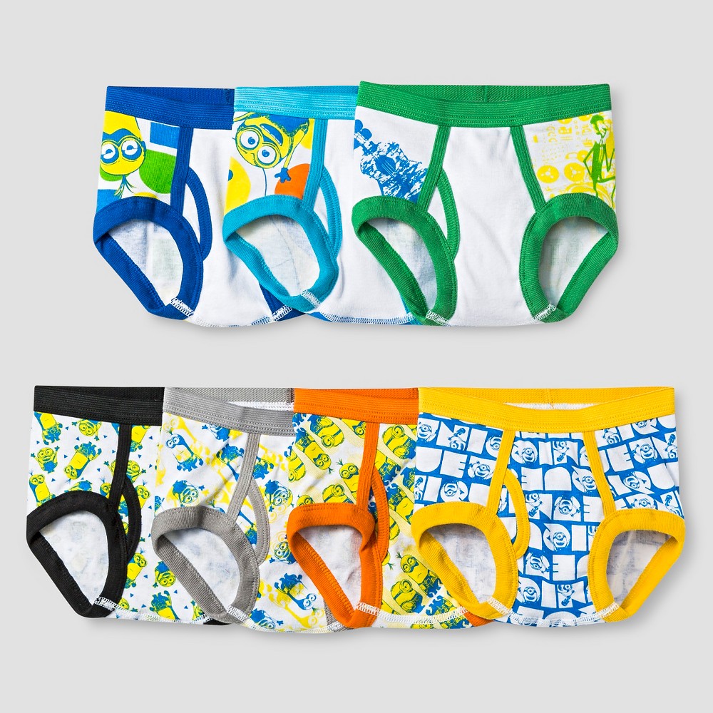 UPC 045299022340 product image for Toddler Boys' 7 Pack Despicable Me 2 Briefs 2T/3T | upcitemdb.com