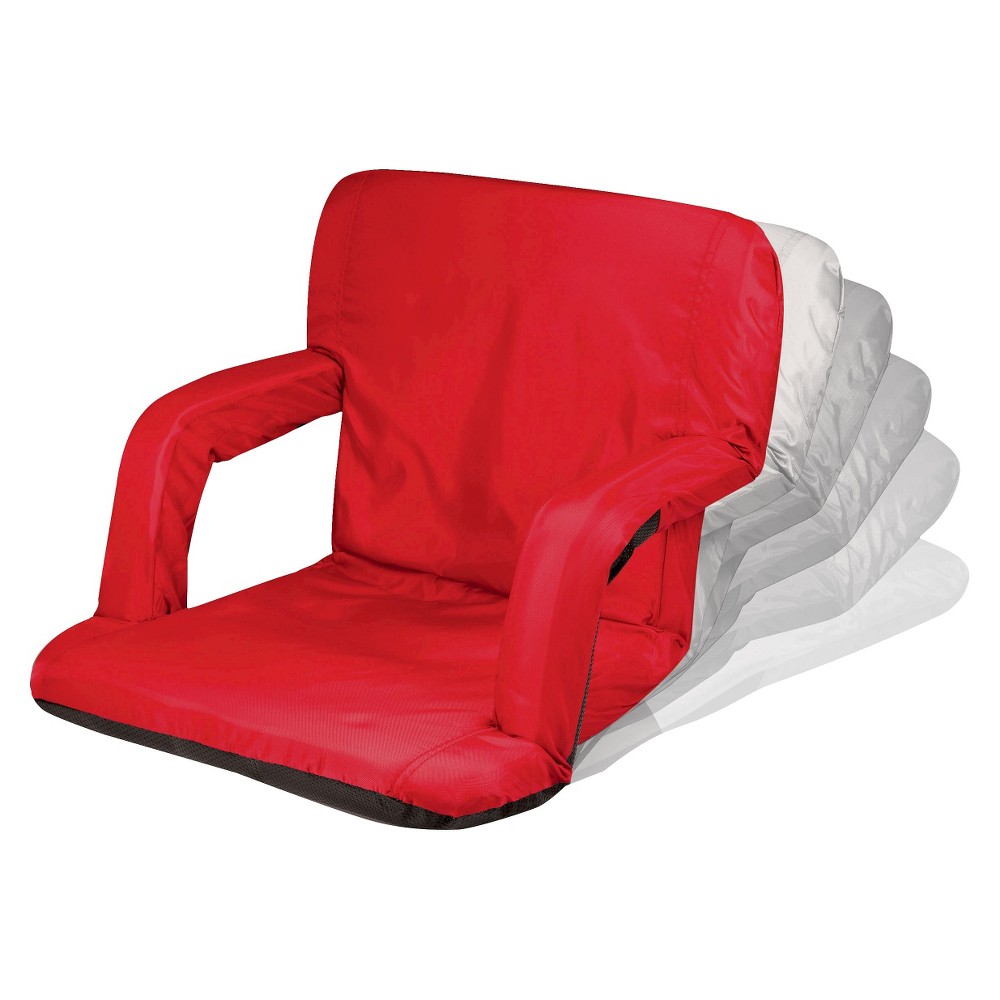 Picnic Time Ventura Portable Stadium Seats - Red (10.0 Lb)