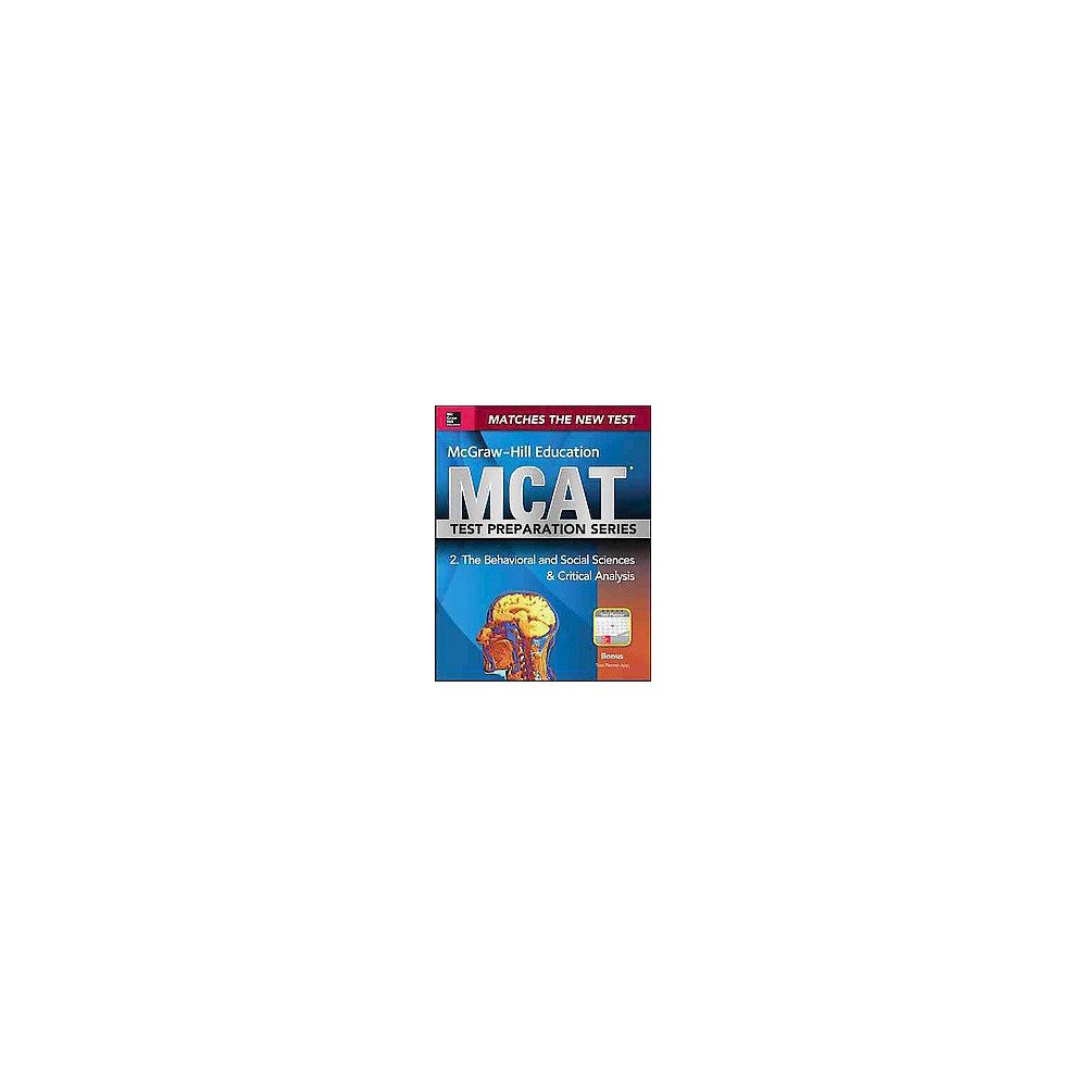 McGraw-Hill Education Mcat 2015 Behavioral and Social Sciences & Critical Analysis : Cross Platform