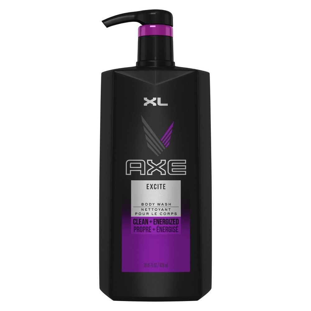 Axe Body Wash with Pump Excite 28 oz