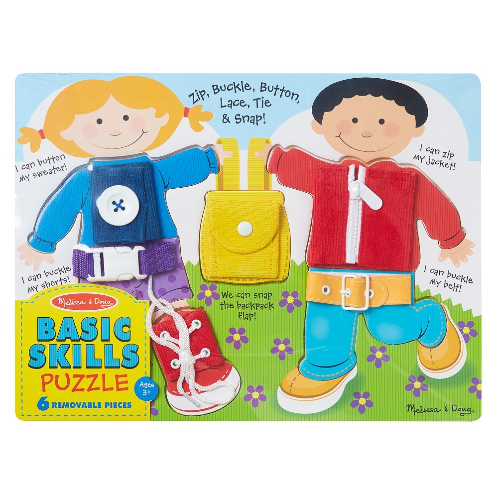 Melissa & Doug Latches & Skills Basic Puzzle