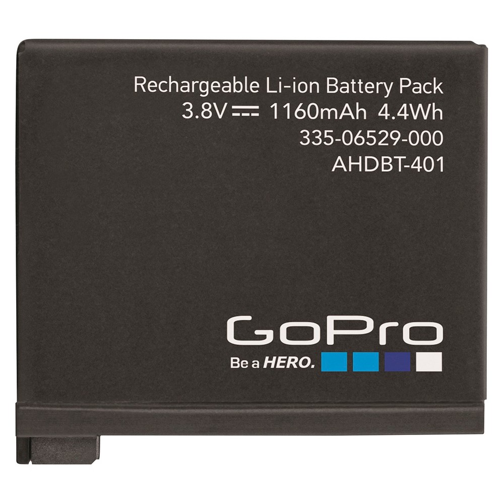 UPC 818279011654 product image for GoPro Rechargebable Camcorder Battery - Black (AHDBT-401) | upcitemdb.com