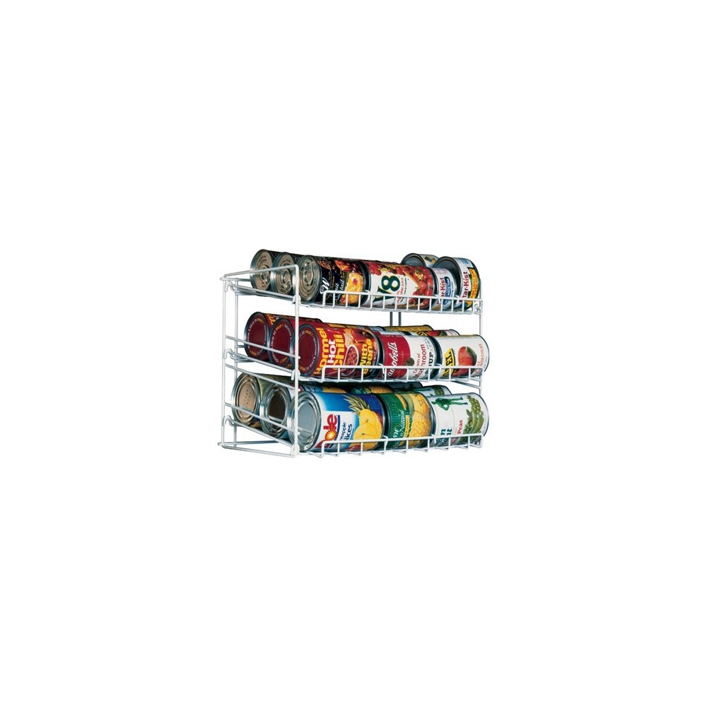 Atlantic Kitchen Storage Can Rack - White