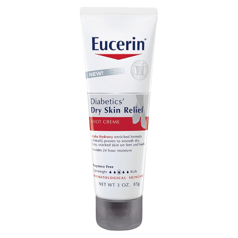 UPC 072140018061 product image for Eucerin Diabetics Dry Skin Relief Foot Creme - 3 oz | upcitemdb.com