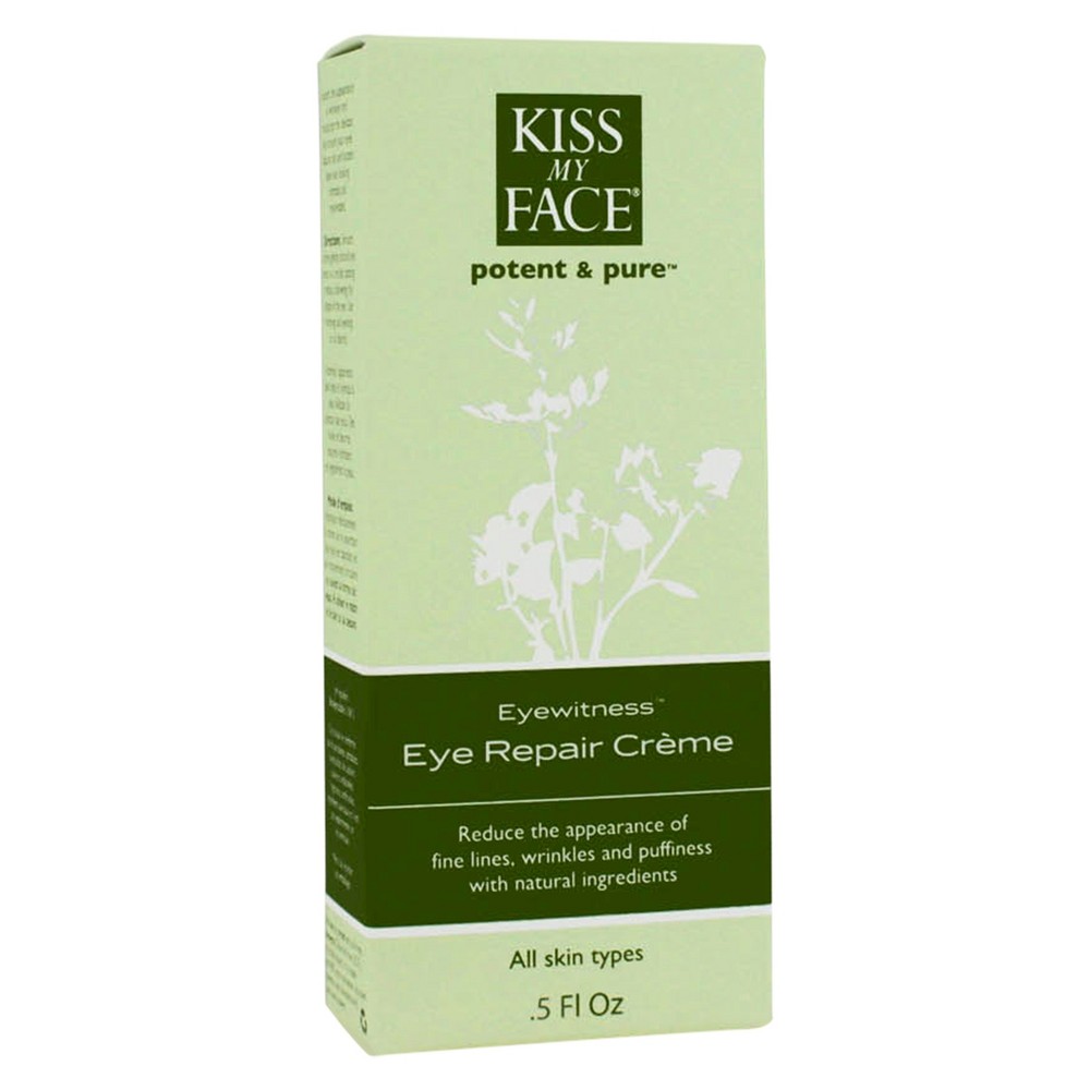 Kiss My Face Potent and Pure Eye Repair Creme - 0.5 oz
