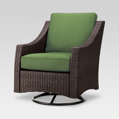 threshold southcrest wicker club chair