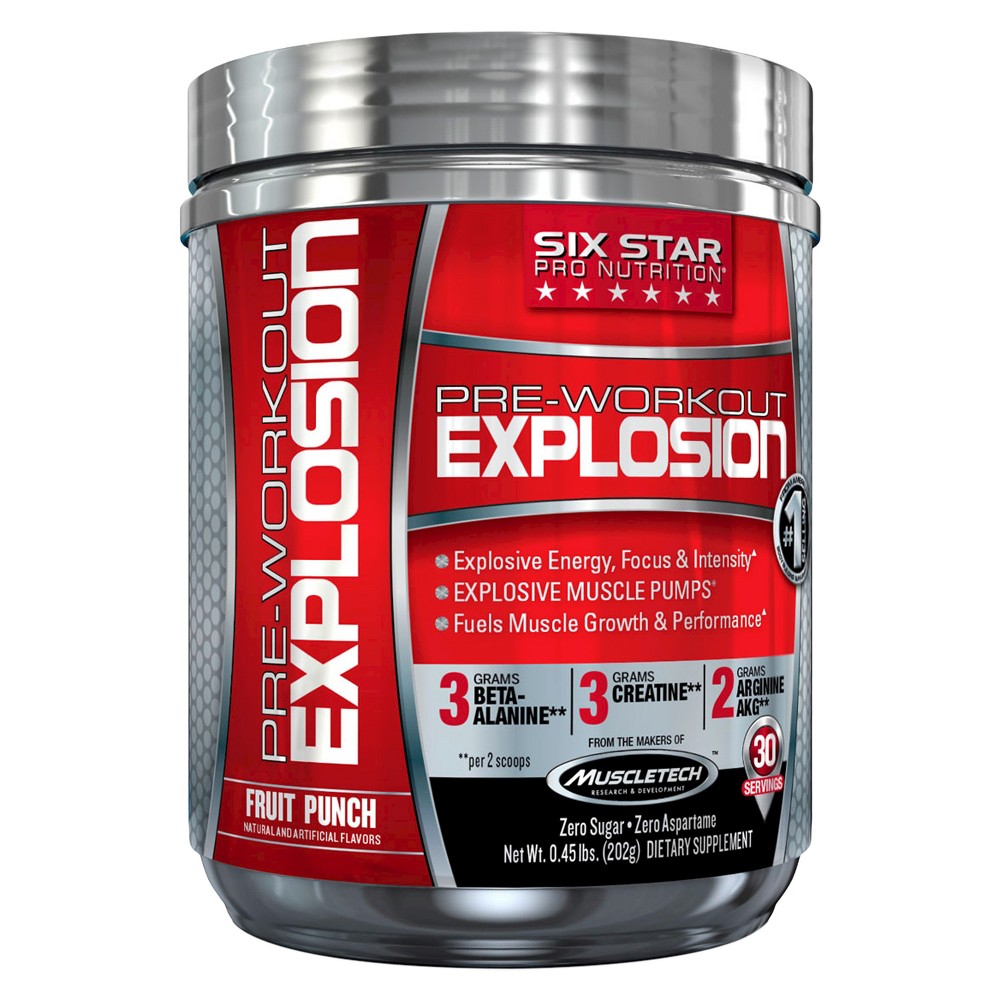UPC 631656707113 product image for Six Star Pre-Workout Explosion - 0.45 lbs | upcitemdb.com