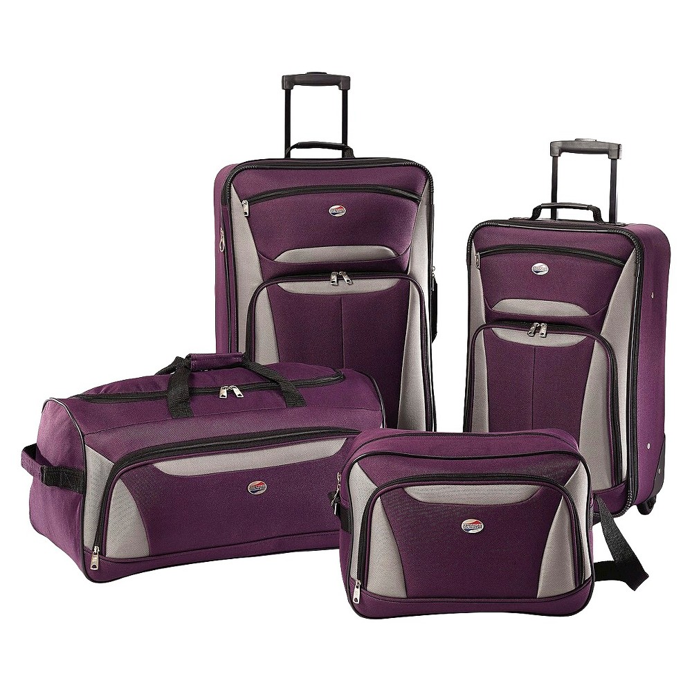 UPC 049845188078 product image for Fieldbrook II 4pc Set (BB/WH DL/21/25 Upright) - Purple/Grey | upcitemdb.com