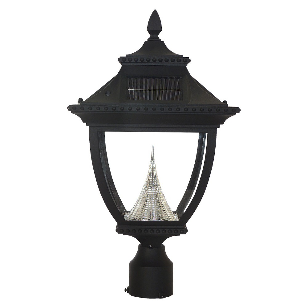 UPC 854433001123 product image for Gama Sonic GS-104F Pagoda Solar Post Light | upcitemdb.com