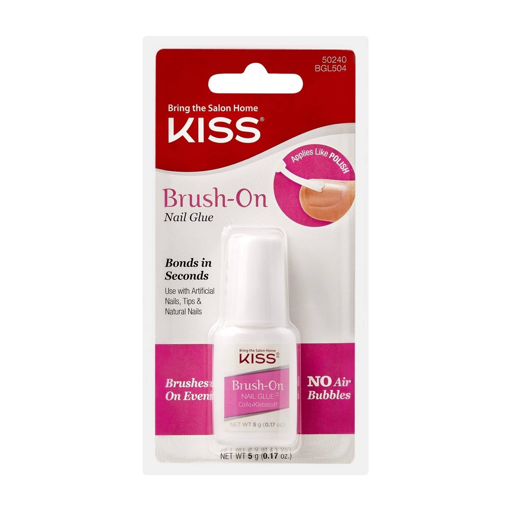 Kiss Lightning Speed Brush-On Nail Glue