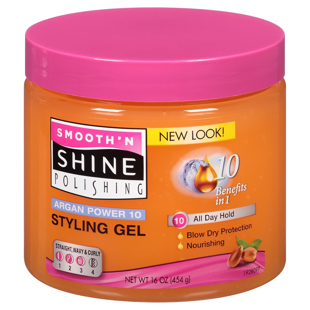 Smooth & Shine Argan Power Gel - 16 oz