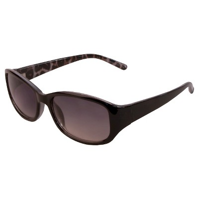 Women's Bubble Round Cateye Sunglasses - A New Day&trade; Brown/Tortoise Print