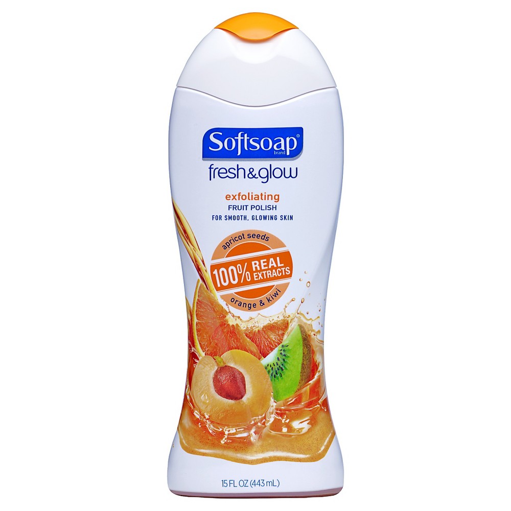 UPC 074182282783 product image for Softsoap Fresh & Glow Apricot Seeds Orange & Kiwi Exfoliating Fruit Polish - 15  | upcitemdb.com