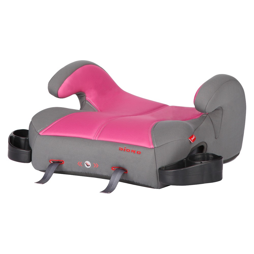 Diono Solana No-Back Booster Car Seat - Pink, Raspberry