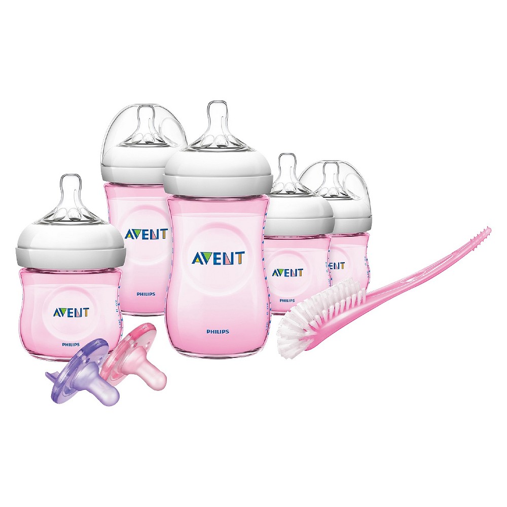 Philips Avent Natural Bottle Gift Sets - Pink