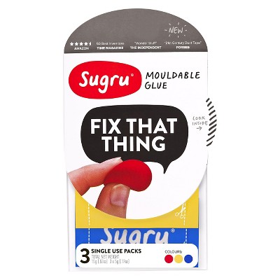 Sugru Mouldable Glue 8 Pack, Multicolour