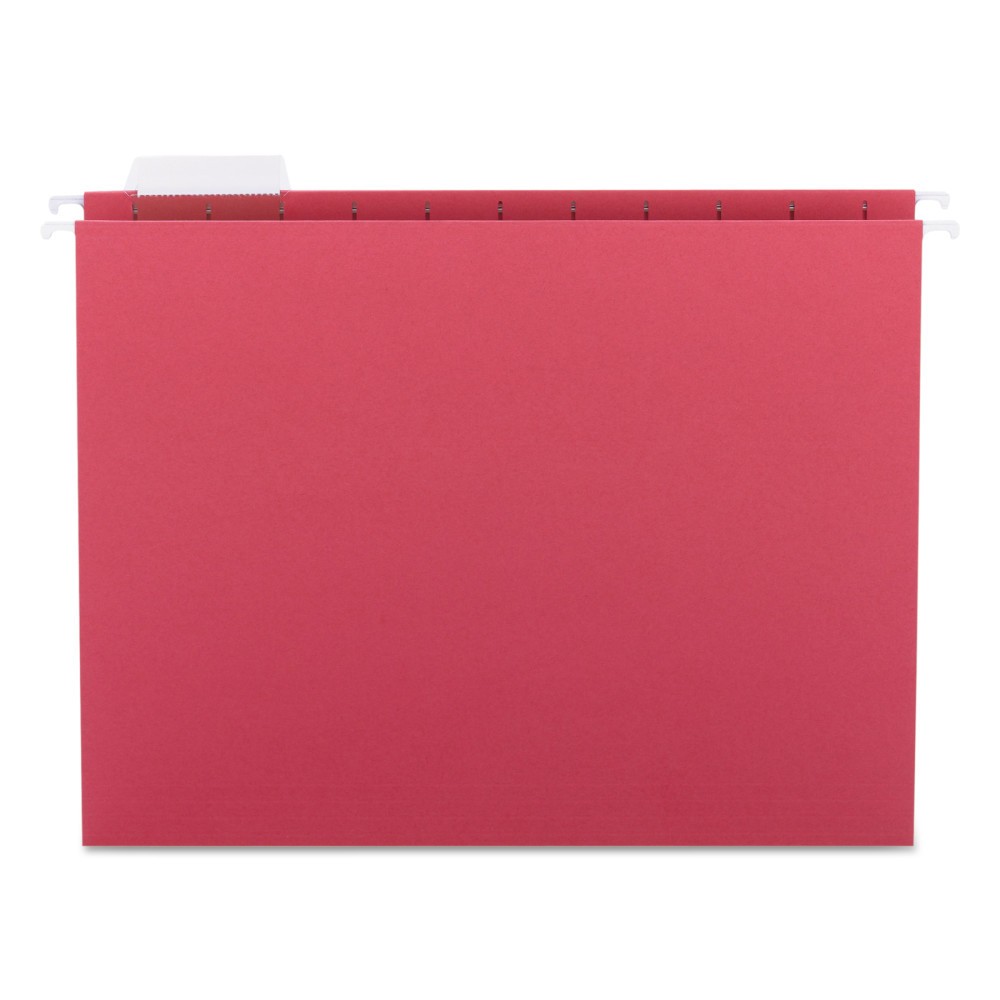 UPC 086486640671 product image for Smead Hanging File Folders - Red (25/Box) | upcitemdb.com