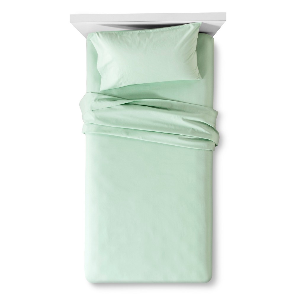 Easy Care Sheet Set (Full) Virescent Green - Room Essentials