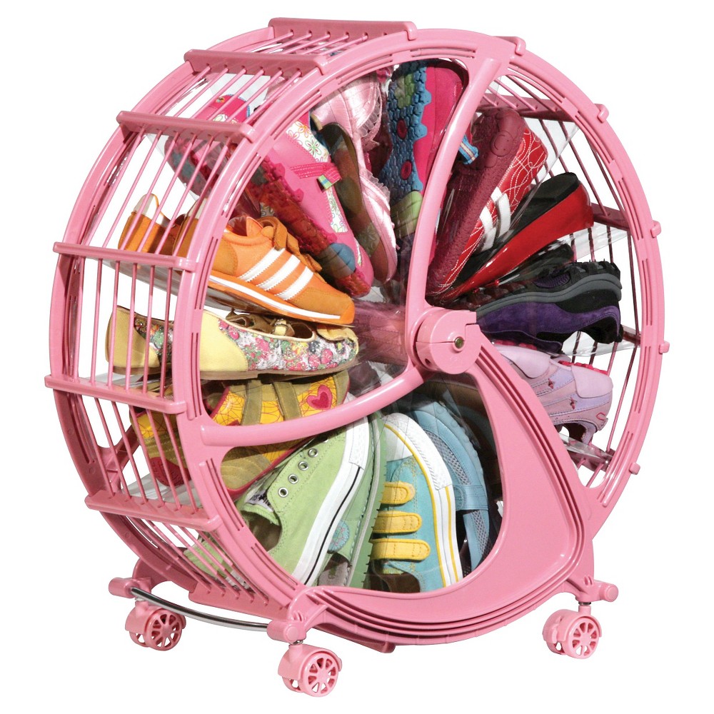 Rakku Shoe Wheel Storage and Organization - Pink