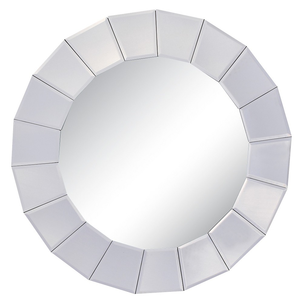 UPC 845805028909 product image for Round Mirror: Yosemite Round Mirror with White Finish | upcitemdb.com