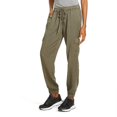 olive green womens cargo pants