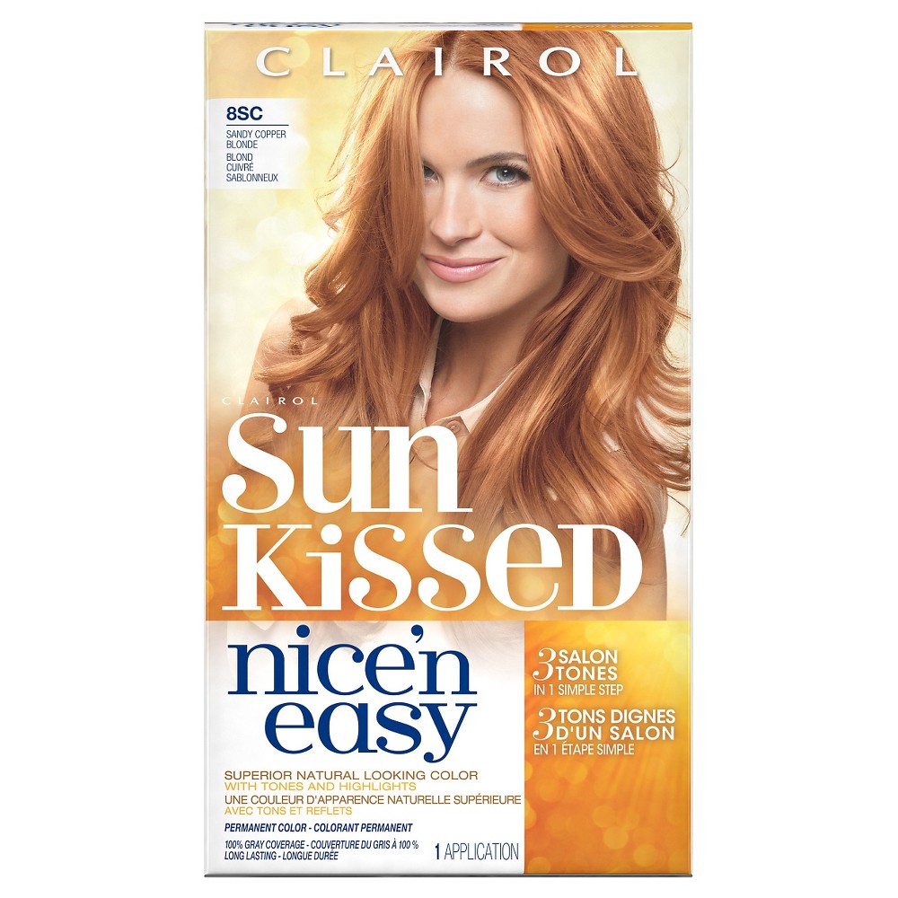 UPC 381519183089 product image for Clairol Nice 'n Easy Permanent Hair Color 8SC Sandy Copper Blonde 1 Kit | upcitemdb.com