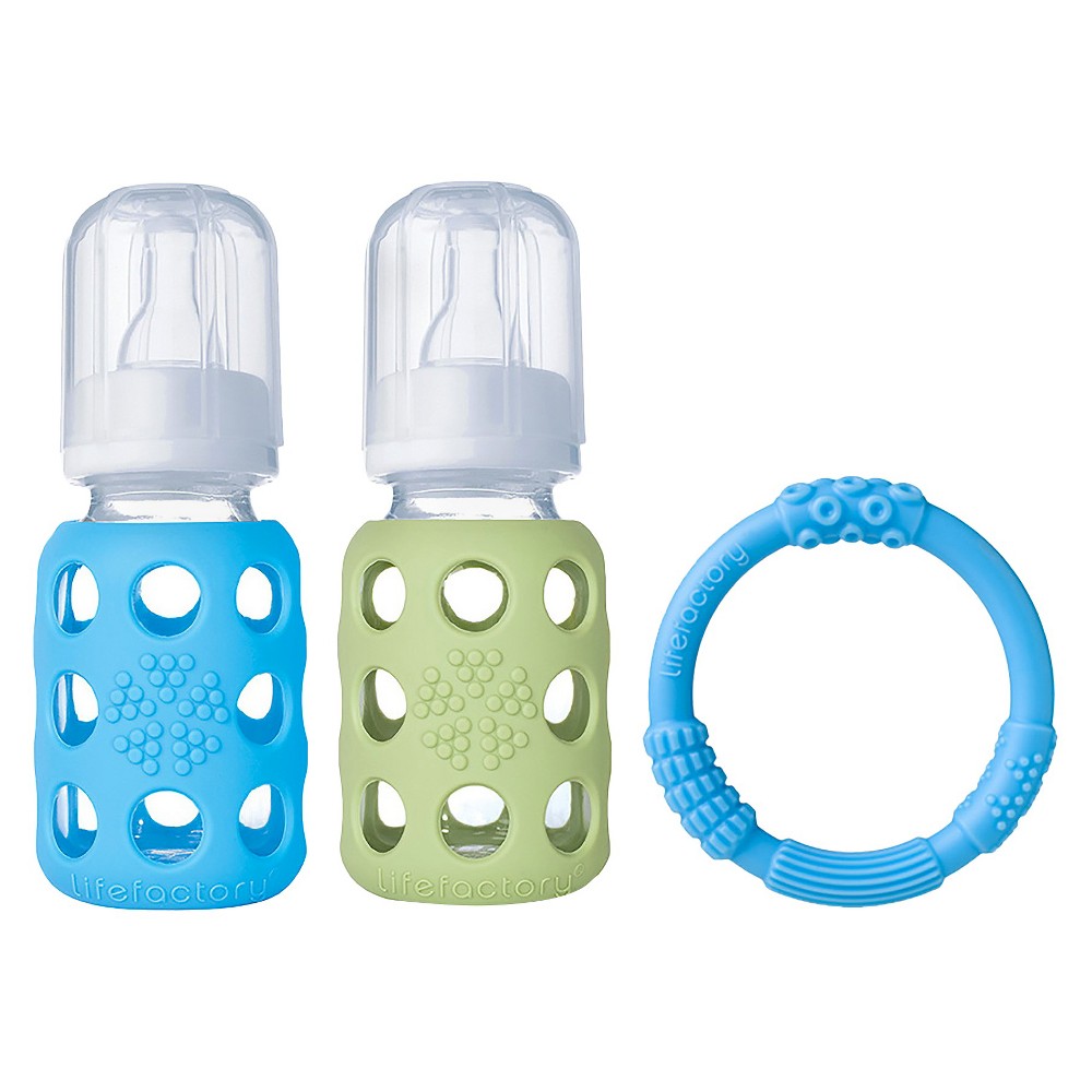 Baby Bottle Set Lifefactory, Blue