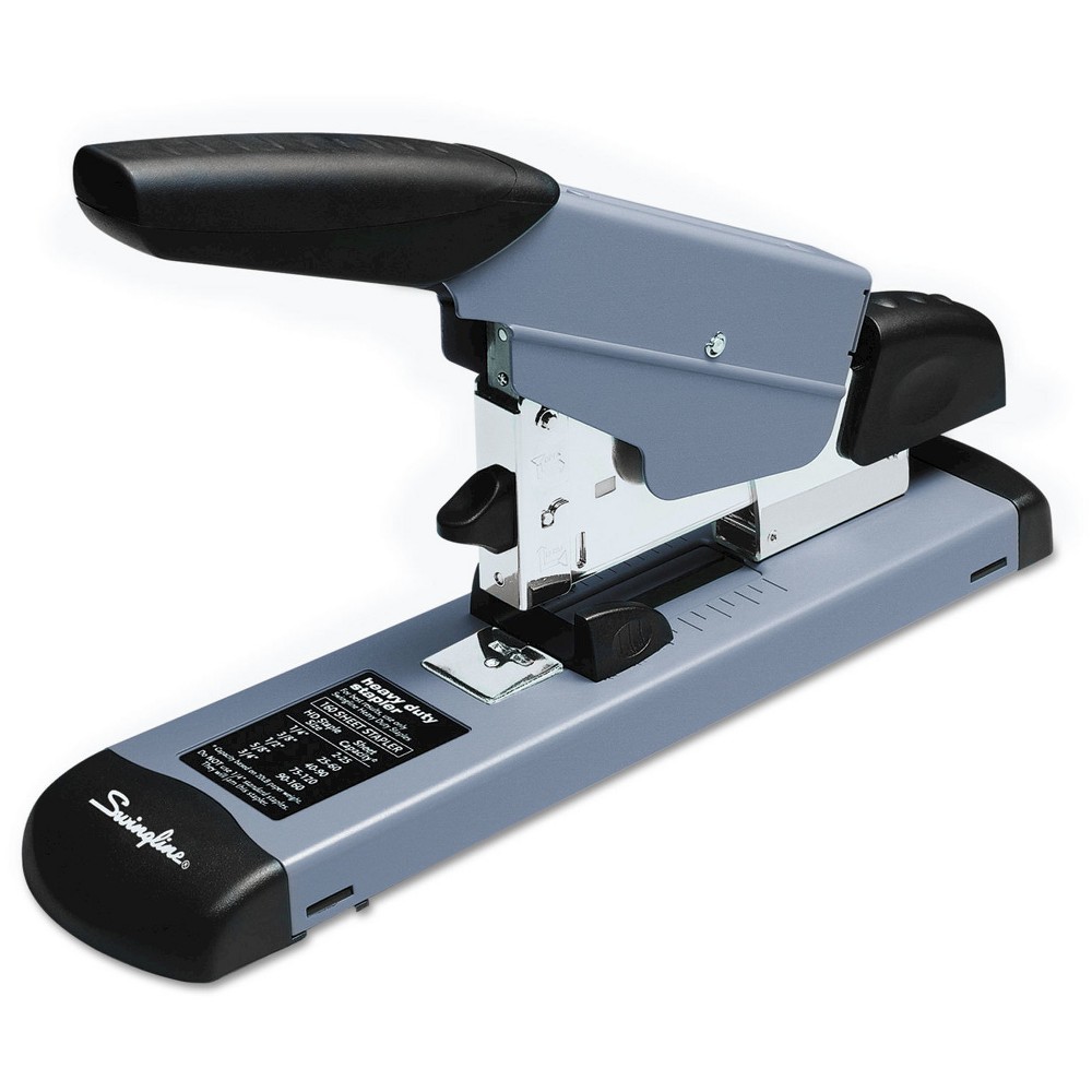 Swingline 39005 Heavy-Duty 160-Sheet Capacity Black and Grey Stapler