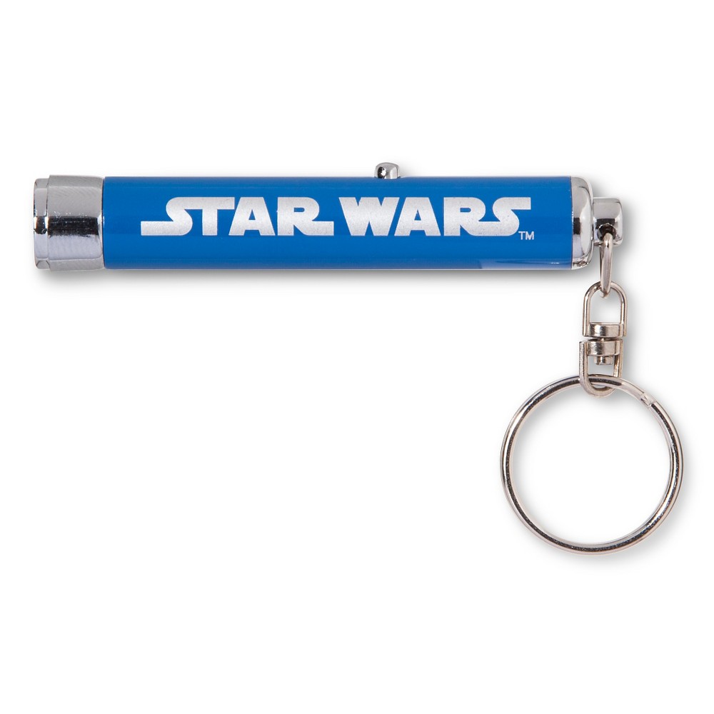 Star Wars R2D2 Logo Light Keychains - Blue, Mens, Dark Blue