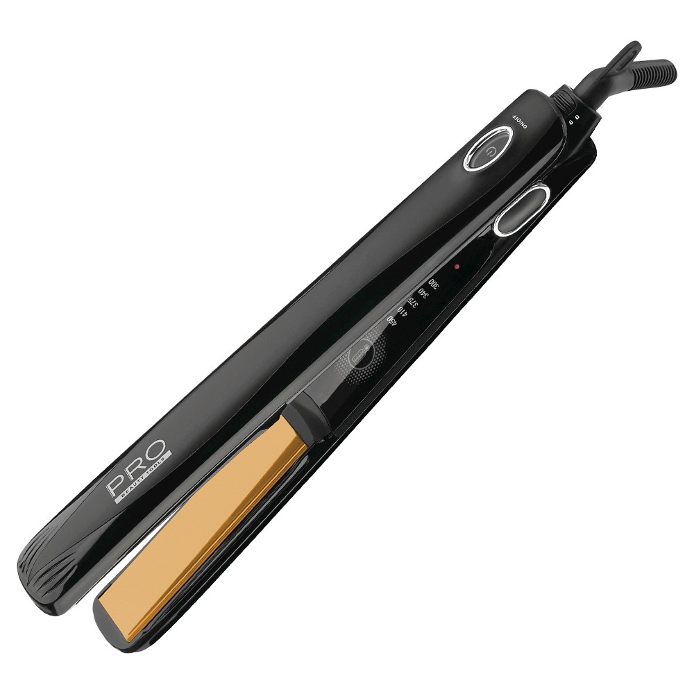 Pro Beauty Tools Shine Enhancing Ceramic Straightener Black 1