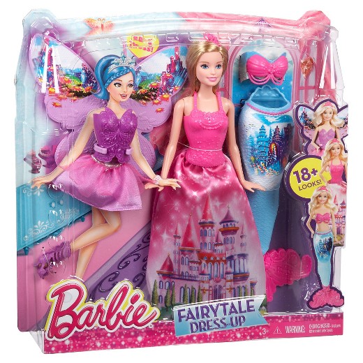 Barbie Fairytale Doll and Dressup Gift Set : Target