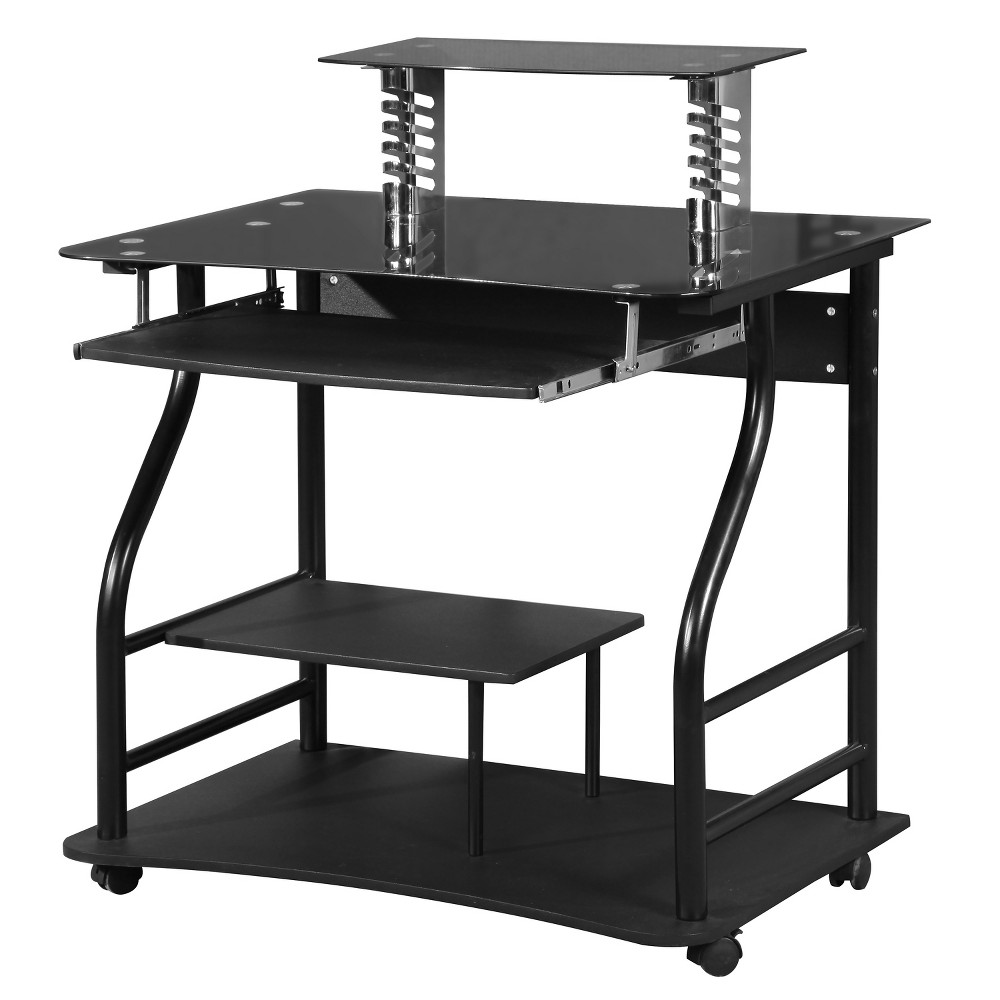 Computer Desk Black - Home Source