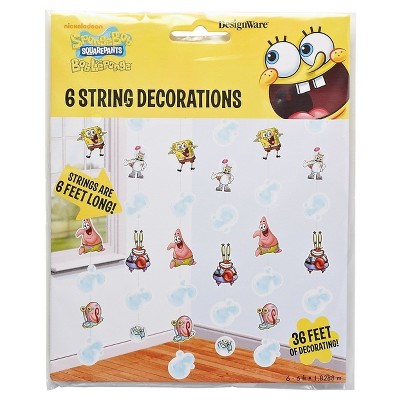 Spongebob Squarepants String Decorations Target Inventory