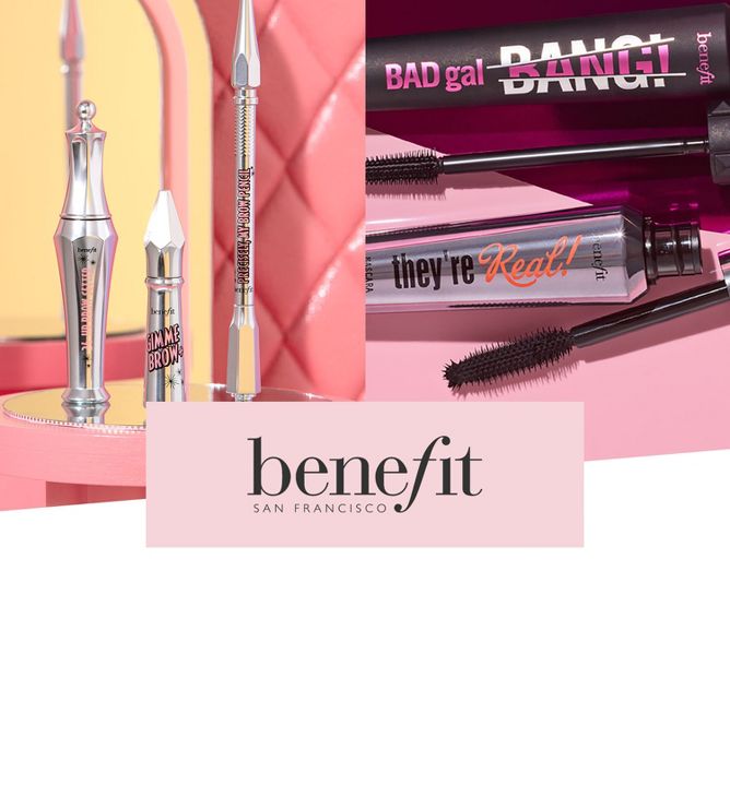 Benefit Cosmetics Packaging  Benefit cosmetics, Favorite makeup