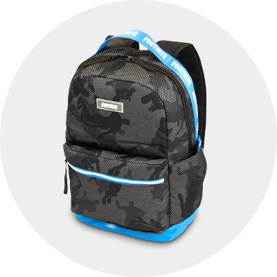 backpacks with black characters