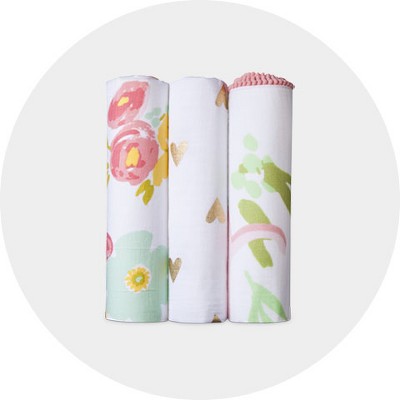 floral baby bedding target