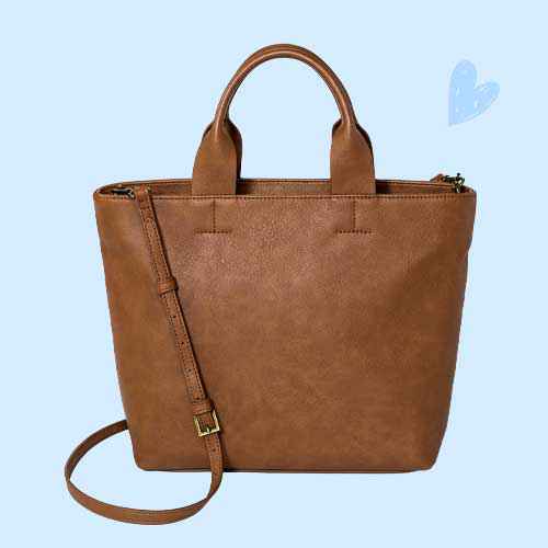 Paxton Tote Handbag - Universal Thread™ Cognac